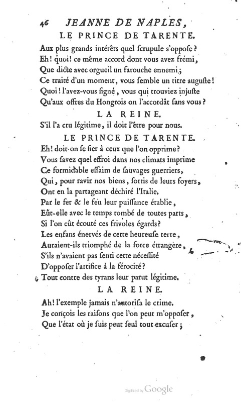 Jeanne de Naples, Tragédie en cinq actes et en vers Jeanne de Naples, Tragédie en cinq actes et en vers