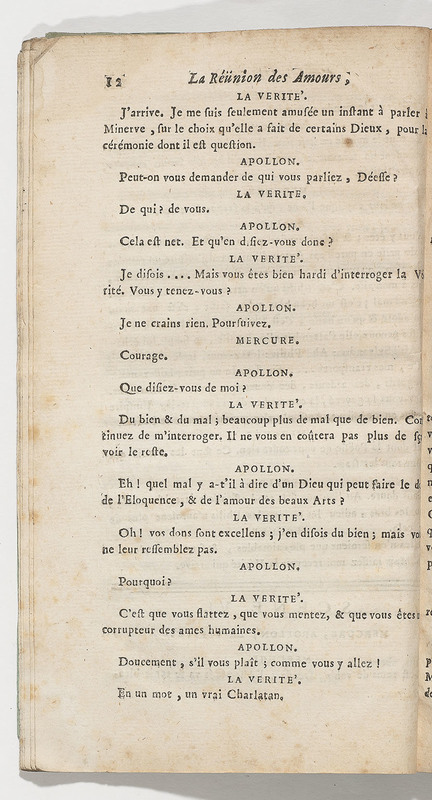 Réunion des Amours (La), comédie héroïque Réunion des Amours (La), comédie héroïque