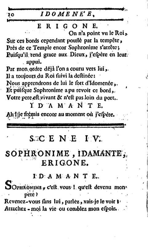 Idoménée, tragédie, par M. Le Mierre, représentée pour la première fois, par les Comédiens françois ordinaires du Roi, le lundi 13 février 1764 Idoménée, tragédie, par M. Le Mierre, représentée pour la première fois, par les Comédiens françois ordinaires du Roi, le lundi 13 février 1764