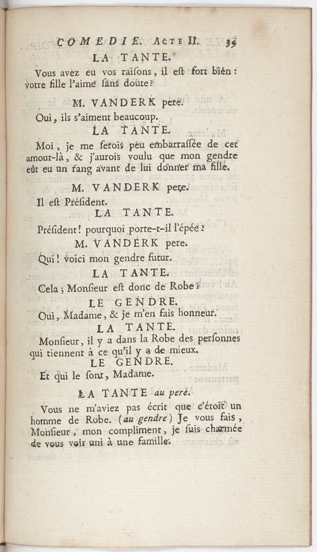 Philosophe sans le savoir (Le), comédie en prose et en cinq actes… par M. Sedaine. [Paris, les Comédiens français, 2 novembre 1765]