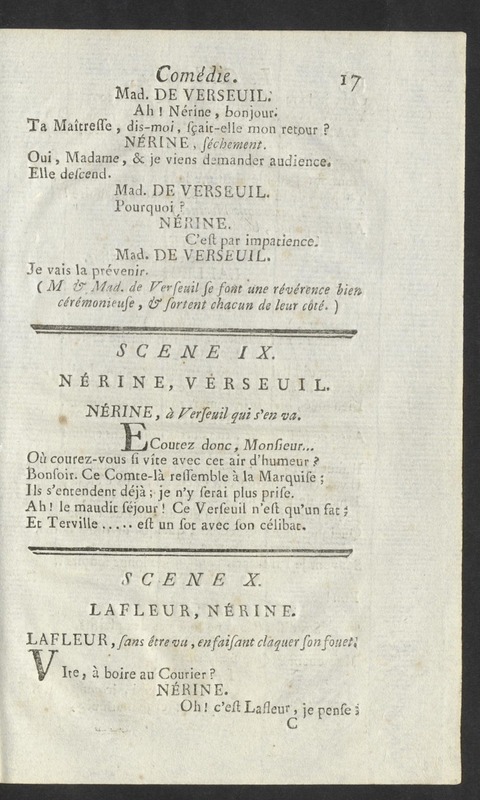 Célibataire (Le), comédie en cinq actes et en vers