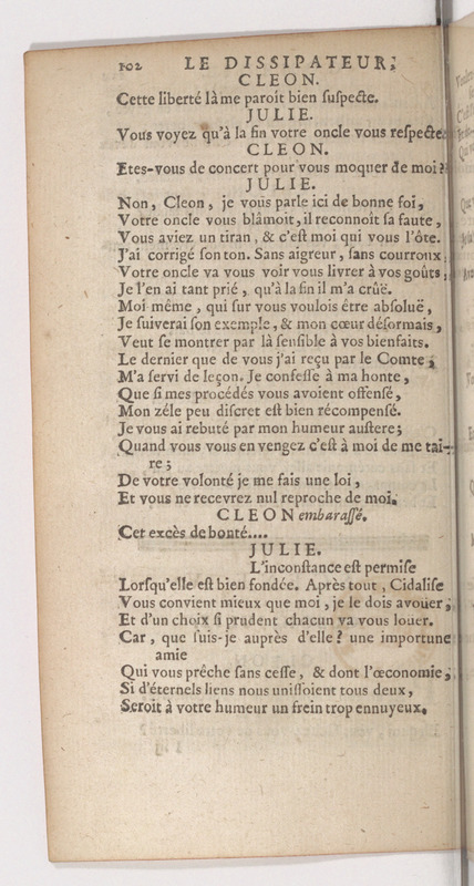 Dissipateur, ou l'Honneste Friponne (Le), comédie Dissipateur, ou l'Honneste Friponne (Le), comédie