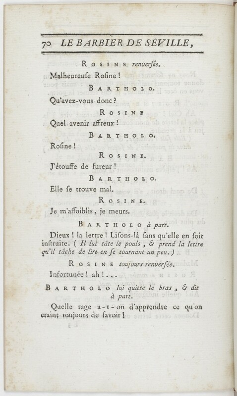 Barbier de Séville, ou La précaution inutile (Le), comédie en quatre actes