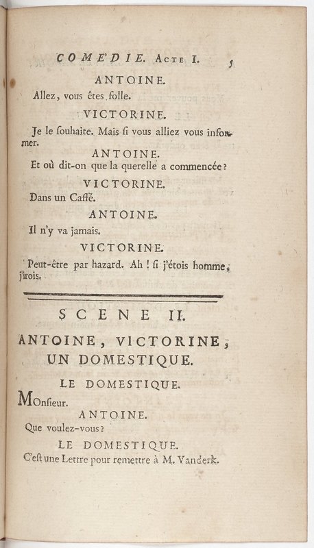 Philosophe sans le savoir (Le), comédie en prose et en cinq actes… par M. Sedaine. [Paris, les Comédiens français, 2 novembre 1765]