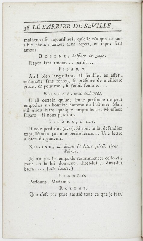Barbier de Séville, ou La précaution inutile (Le), comédie en quatre actes