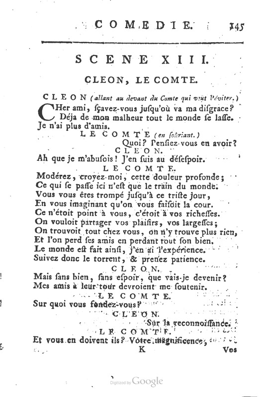 Dissipateur ou l’honnête-friponne (Le), comédie Dissipateur ou l’honnête-friponne (Le), comédie