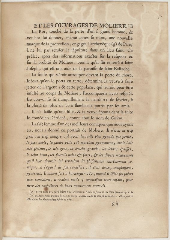 Mémoires sur la vie et les œuvres de Molière (Les) Mémoires sur la vie et les œuvres de Molière (Les)