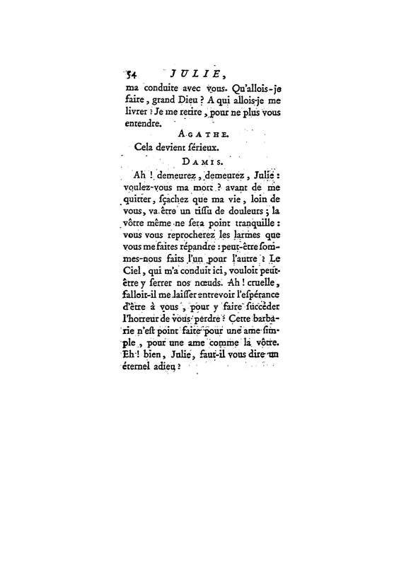 Julie, ou le Bon Père, comédie en trois actes et en prose / par M. D* N**, … Julie, ou le Bon Père, comédie en trois actes et en prose / par M. D* N**, …