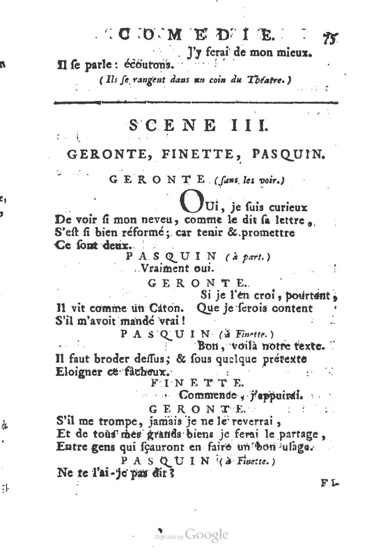 Dissipateur ou l’honnête-friponne (Le), comédie Dissipateur ou l’honnête-friponne (Le), comédie