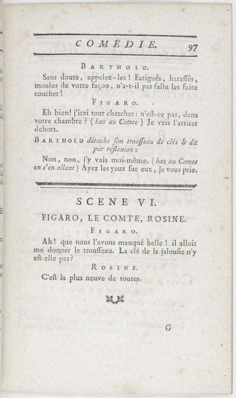 Barbier de Séville, ou la Précaution inutile (Le), comédie en quatre actes ; par M. de Beaumarchais ; représentée & tombée sur le théâtre de la Comédie Françoise aux Tuileries, le 23 de février 1775 Barbier de Séville, ou la Précaution inutile (Le), comédie en quatre actes ; par M. de Beaumarchais ; représentée & tombée sur le théâtre de la Comédie Françoise aux Tuileries, le 23 de février 1775