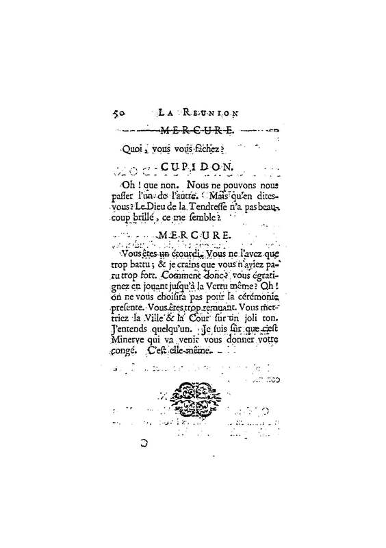 Réunion des Amours (La), comédie héroïque Réunion des Amours (La), comédie héroïque