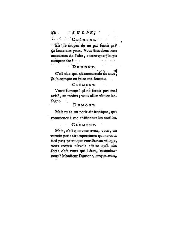 Julie, ou le Bon Père, comédie en trois actes et en prose / par M. D* N**, … Julie, ou le Bon Père, comédie en trois actes et en prose / par M. D* N**, …