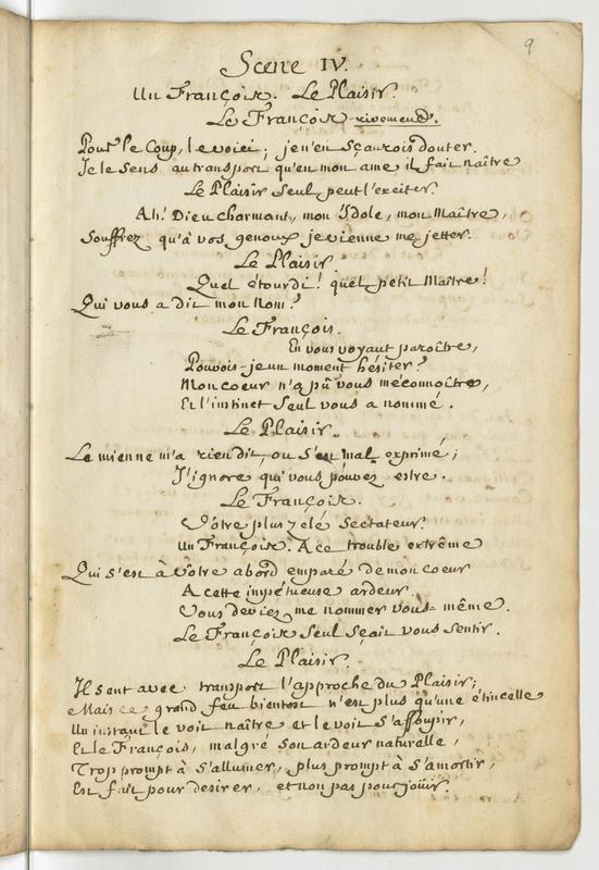 Plaisir (Le), comédie en un acte et en vers libres Plaisir (Le), comédie en un acte et en vers libres