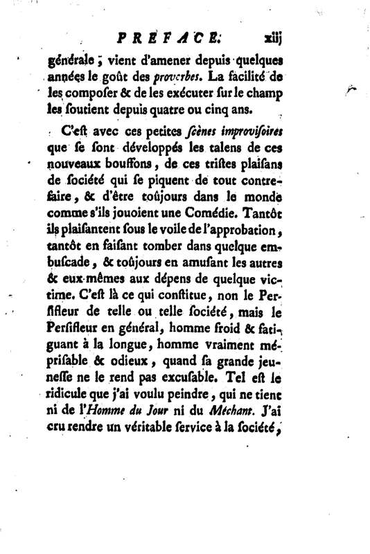 Persifleur (Le), comédie en trois actes et en vers… par M. de Sauvigny Persifleur (Le), comédie en trois actes et en vers… par M. de Sauvigny