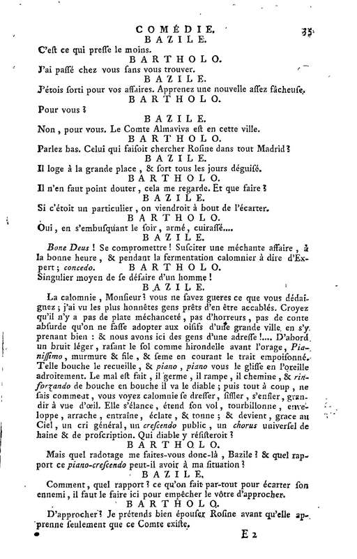 Barbier de Séville, ou la Précaution inutile (Le), comédie en quatre actes, par M. de Beaumarchais, représentée sur le théâtre de la Comédie Française le 23 février 1775 (avec une Lettre modérée sur la chute et la critique du Barbier de Séville) Barbier de Séville, ou la Précaution inutile (Le), comédie en quatre actes, par M. de Beaumarchais, représentée sur le théâtre de la Comédie Française le 23 février 1775 (avec une Lettre modérée sur la chute et la critique du Barbier de Séville)
