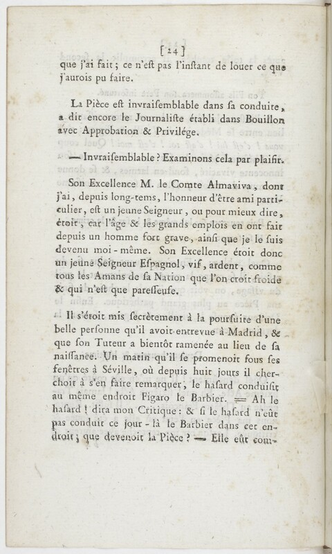 Barbier de Séville, ou La précaution inutile (Le), comédie en quatre actes
