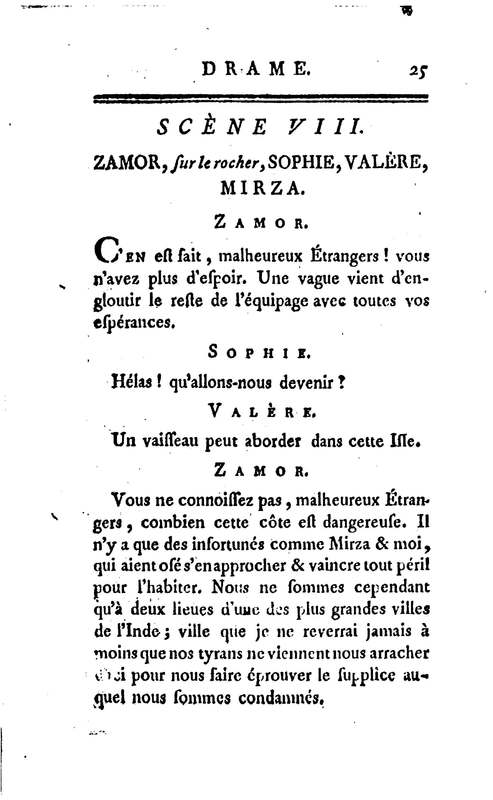Esclavage des noirs, ou l'Heureux Naufrage (L'), drame en trois actes, en prose