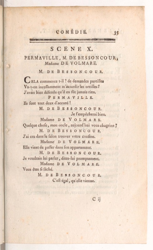 Mariage secret (Le), comédie en trois actes, en vers ; représentée à Fontainebleau, devant Leurs Majestés, le vendredi 4 novembre 1785 ; &, pour la première fois sur le Théâtre Français, le 10 mars 1786