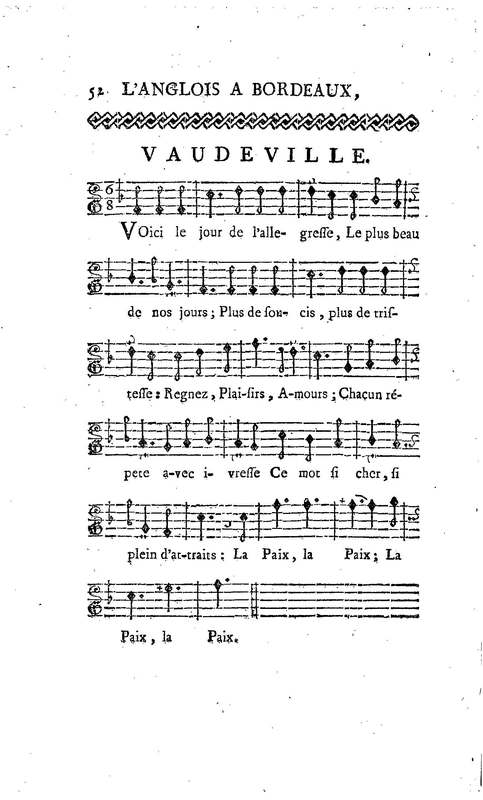 Anglais à Bordeaux (L'), comédie en un acte et en vers libres, par M. Favart… [Par les Comédiens françois ordinaires du Roi, 14 mars 1763]