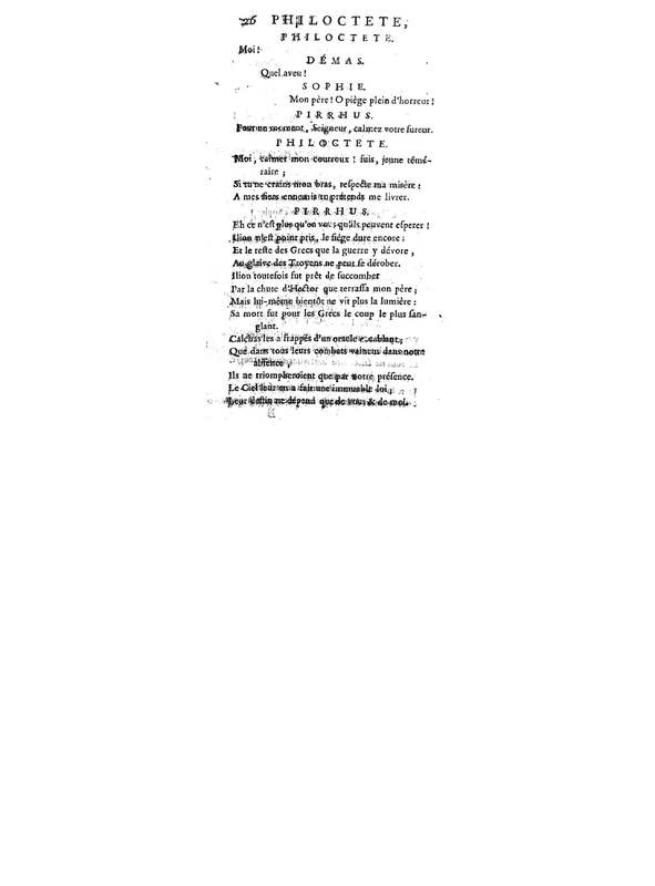 Philoctete, tragedie, par M. de Chateaubrun, de l'Académie françoise Philoctete, tragedie, par M. de Chateaubrun, de l'Académie françoise