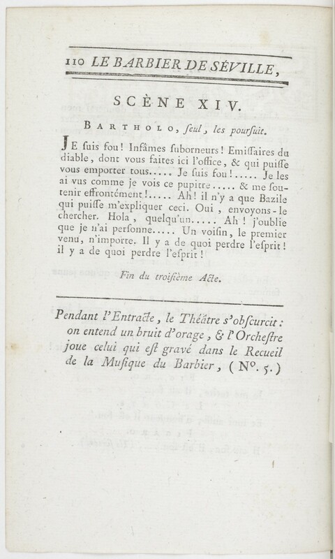 Barbier de Séville, ou La précaution inutile (Le), comédie en quatre actes