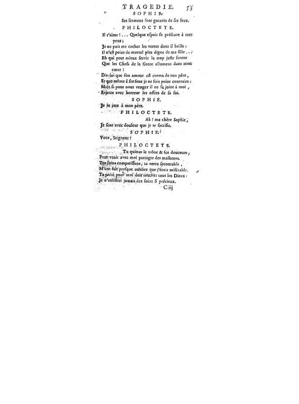 Philoctete, tragedie, par M. de Chateaubrun, de l'Académie françoise Philoctete, tragedie, par M. de Chateaubrun, de l'Académie françoise