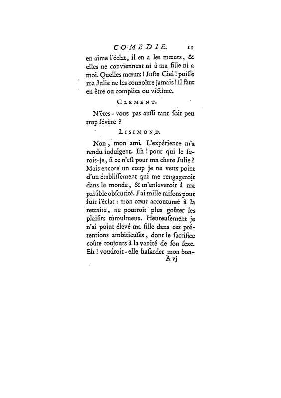 Julie, ou le Bon Père, comédie en trois actes et en prose / par M. D* N**, … Julie, ou le Bon Père, comédie en trois actes et en prose / par M. D* N**, …