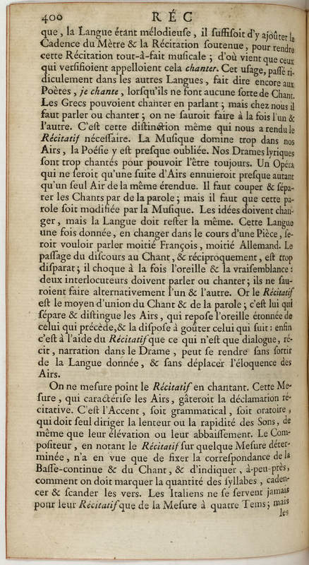 Dictionnaire de musique par Jean-Jacques Rousseau Dictionnaire de musique par Jean-Jacques Rousseau