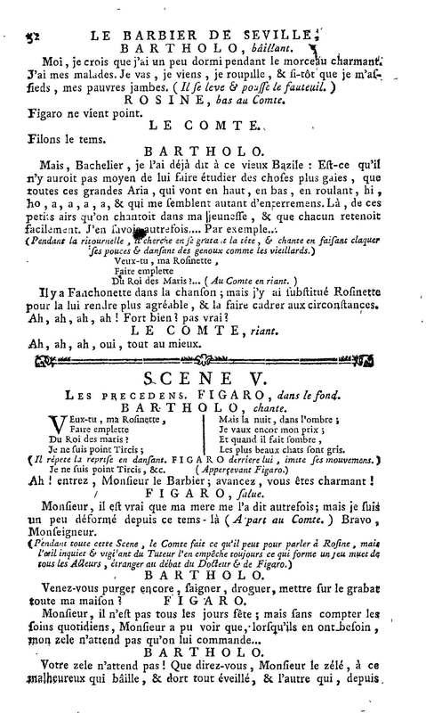 Barbier de Séville, ou la Précaution inutile (Le), comédie en quatre actes, par M. de Beaumarchais, représentée sur le théâtre de la Comédie Française le 23 février 1775 (avec une Lettre modérée sur la chute et la critique du Barbier de Séville) Barbier de Séville, ou la Précaution inutile (Le), comédie en quatre actes, par M. de Beaumarchais, représentée sur le théâtre de la Comédie Française le 23 février 1775 (avec une Lettre modérée sur la chute et la critique du Barbier de Séville)