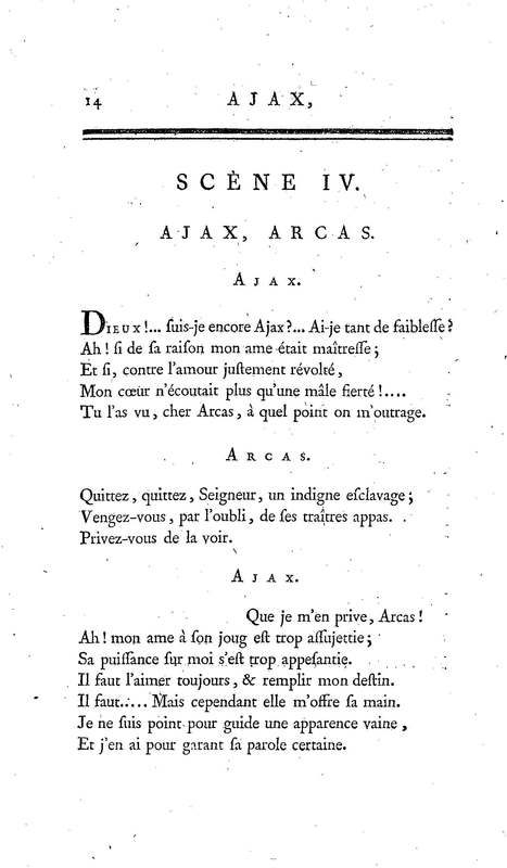 Ajax, tragédie par M. Poinsinet de Sivry Ajax, tragédie par M. Poinsinet de Sivry
