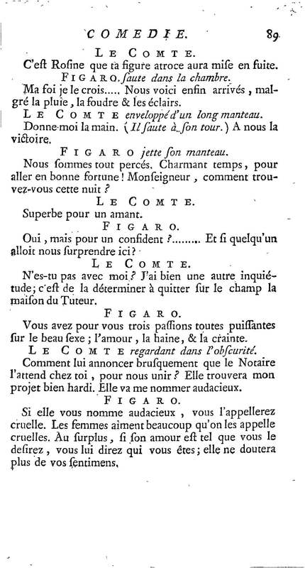 Barbier de Séville, ou la Précaution inutile (Le ), comédie en quatre actes, par M. de Beaumarchais, représentée sur le théâtre de la Comédie Française le 23 février 1775 (avec une Lettre modérée sur la chute et la critique du Barbier de Séville) Barbier de Séville, ou la Précaution inutile (Le ), comédie en quatre actes, par M. de Beaumarchais, représentée sur le théâtre de la Comédie Française le 23 février 1775 (avec une Lettre modérée sur la chute et la critique du Barbier de Séville)