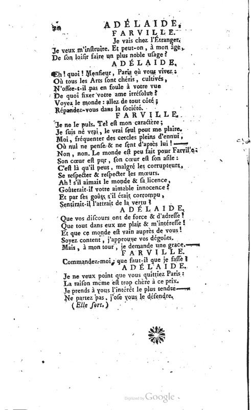 Adélaïde ou l’antipathie pour l’amour, comédie en deux actes, en vers de dix syllabes Adélaïde ou l’antipathie pour l’amour, comédie en deux actes, en vers de dix syllabes