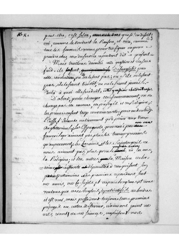 Voyage au continent américain par un Français en 1777, et Réflexions philosophiques sur ces nouveaux républicains