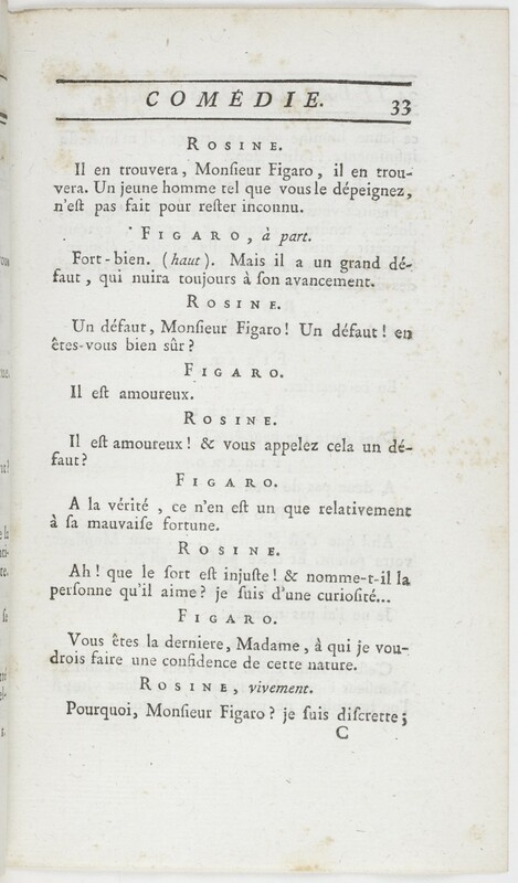 Barbier de Séville, ou La précaution inutile (Le), comédie en quatre actes