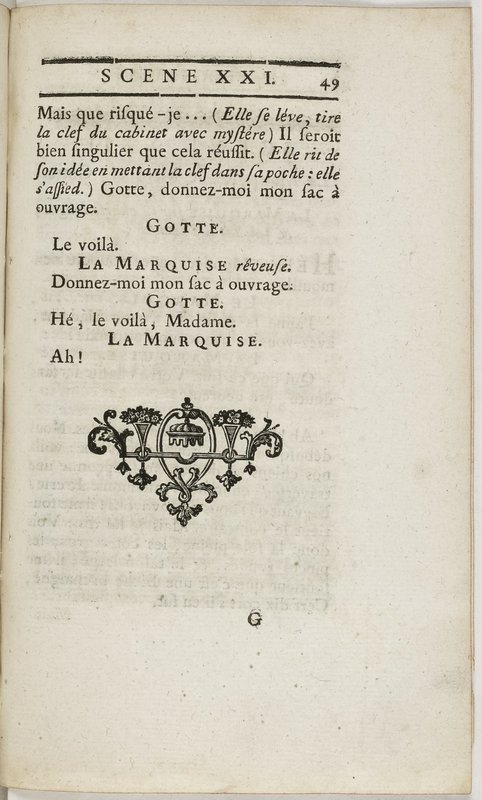 Gageure imprévue (La), comédie en prose et en un acte… par M. Sedaine. [Paris, les Comédiens français, 27 mai 1768]