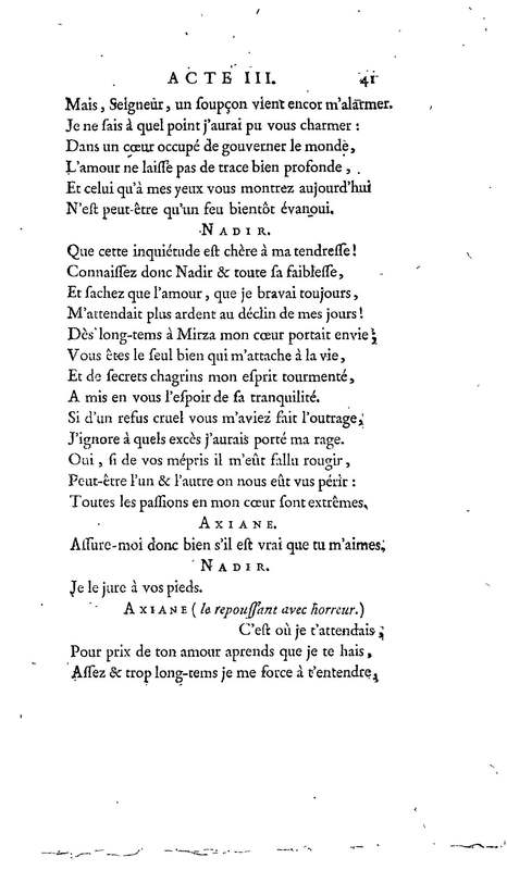 Nadir, ou Thamas-Kouli-Kan : tragédie, par M. D. B. Représentée pour la première fois, sur le Théâtre de la Nation, le 31 août 1780