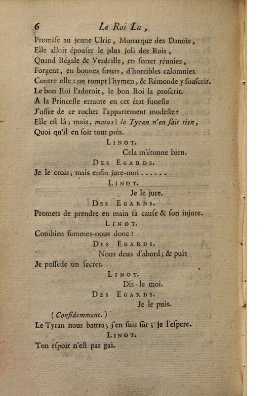 Roi Lu : parodie du Roi Lir ou Léar (Le),en un acte et en vers