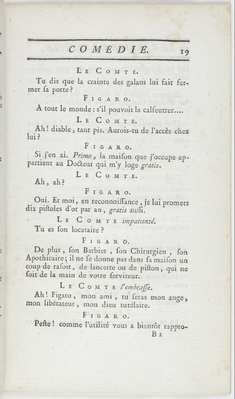 Barbier de Séville, ou La précaution inutile (Le), comédie en quatre actes