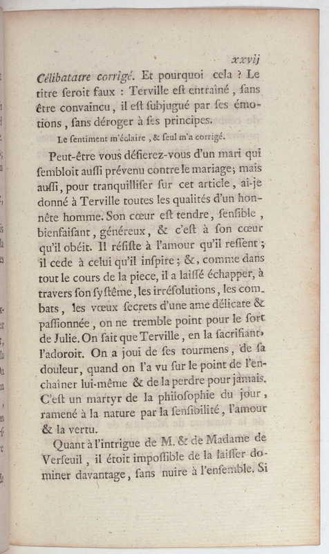 Célibataire (Le), comédie en cinq actes et en vers, représentée pour la première fois par les Comédiens françois, le 20 septembre 1775 Célibataire (Le), comédie en cinq actes et en vers, représentée pour la première fois par les Comédiens françois, le 20 septembre 1775