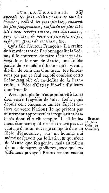 Brutus de M. de Voltaire (Le), avec un Discours sur la tragédie Brutus de M. de Voltaire (Le), avec un Discours sur la tragédie