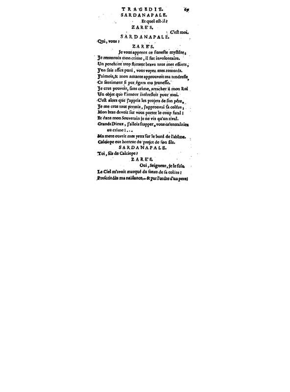 Zarès, tragédie, par M. Palissot de Montenoy, représentée pour la première fois par les Comédiens français, le 3 juin 1751 Zarès, tragédie, par M. Palissot de Montenoy, représentée pour la première fois par les Comédiens français, le 3 juin 1751
