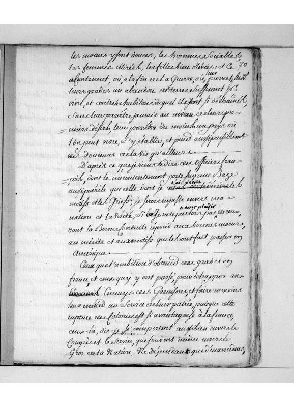 Voyage au continent américain par un Français en 1777, et Réflexions philosophiques sur ces nouveaux républicains