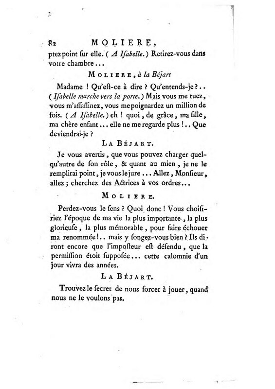 Molière, drame en cinq actes en prose; imité de Goldoni