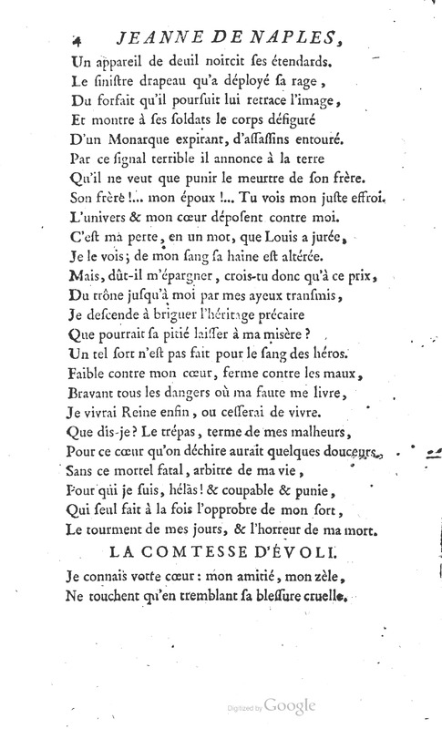 Jeanne de Naples, Tragédie en cinq actes et en vers Jeanne de Naples, Tragédie en cinq actes et en vers
