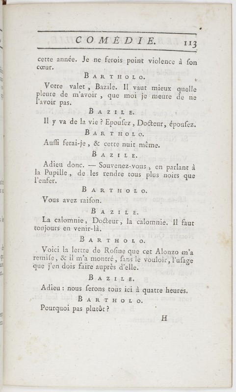 Barbier de Séville, ou la Précaution inutile (Le), comédie en quatre actes ; par M. de Beaumarchais ; représentée & tombée sur le théâtre de la Comédie Françoise aux Tuileries, le 23 de février 1775