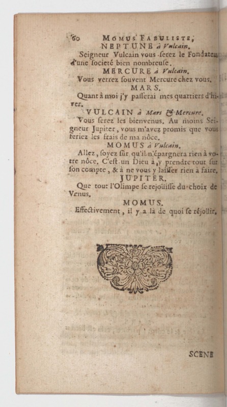 Momus fabuliste, ou les Noces de Vulcain, comédie Momus fabuliste, ou les Noces de Vulcain, comédie