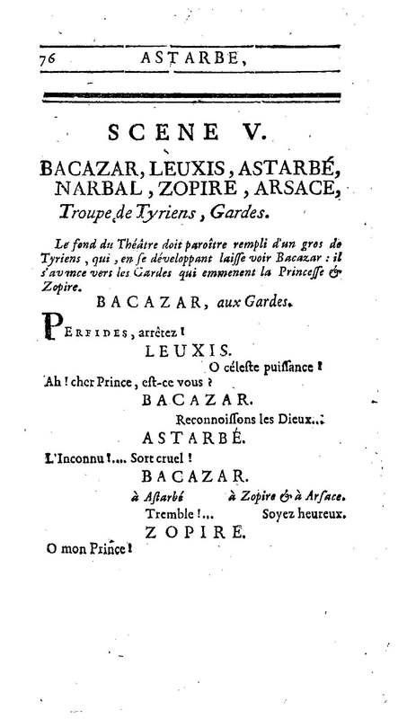 Astarbé, tragédie, par M. Colardeau. Représentée pour la première fois par les Comédiens françois ordinaires du Roi, le 27 février 1758 Astarbé, tragédie, par M. Colardeau. Représentée pour la première fois par les Comédiens françois ordinaires du Roi, le 27 février 1758