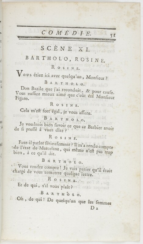 Barbier de Séville, ou La précaution inutile (Le), comédie en quatre actes