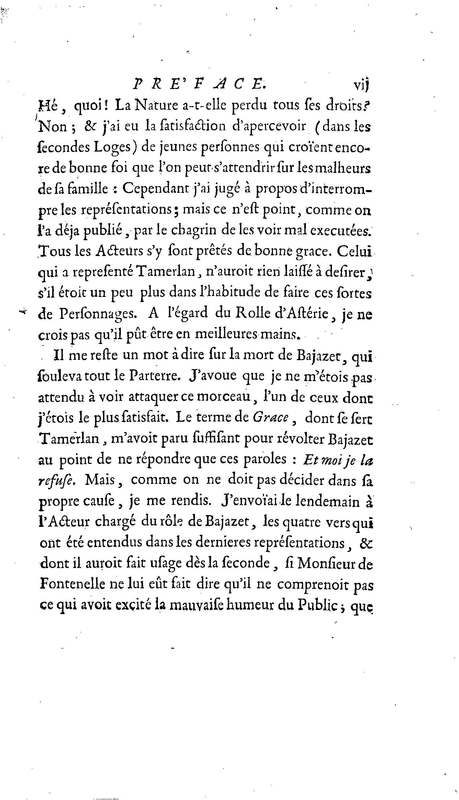 Bajazet premier, tragédie par M. le chevalier de P***