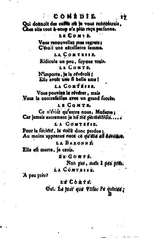 Persifleur (Le), comédie en trois actes et en vers… par M. de Sauvigny Persifleur (Le), comédie en trois actes et en vers… par M. de Sauvigny